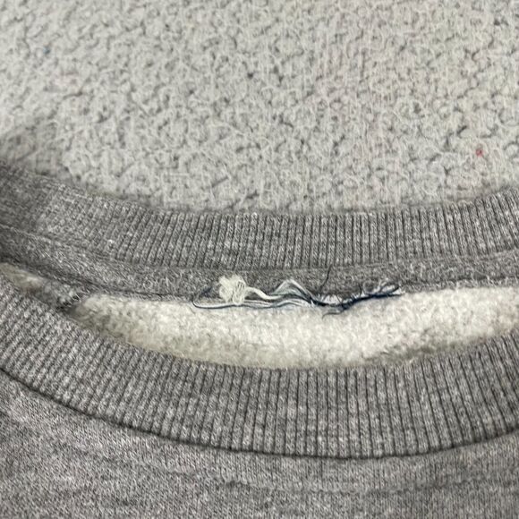 Ariat Real Pacific Steerhead Sweatshirt Women S Gray Western Crewneck Pullover - Picture 3 of 9